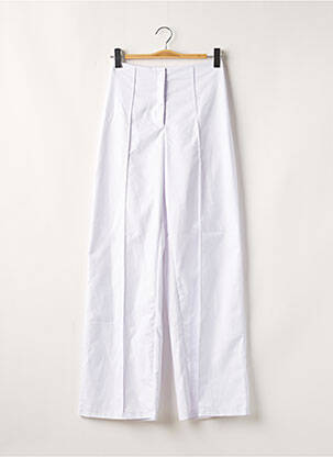 Pantalon large blanc PRETTY LITTLE THING pour femme