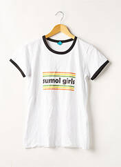 T-shirt blanc SPREAD SHIRT pour femme seconde vue