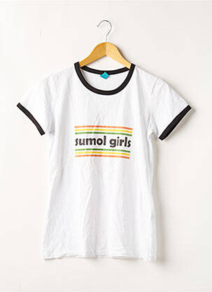 T-shirt blanc SPREAD SHIRT pour femme