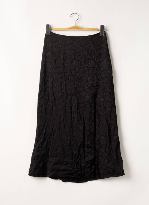 Jupe longue fermeture zippée au dos noir KOOKAI femme