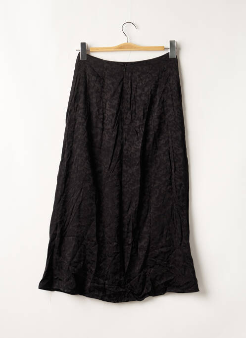 Jupe longue fermeture zippée au dos noir KOOKAI femme