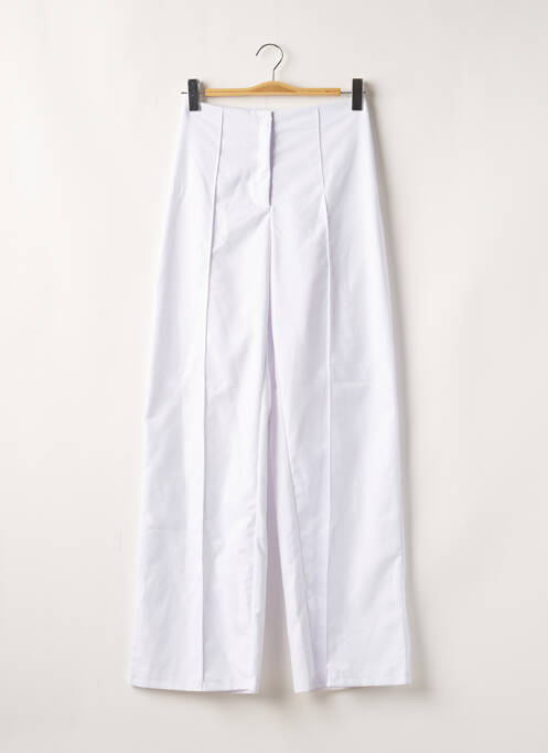 Pantalon large blanc PRETTY LITTLE THING pour femme