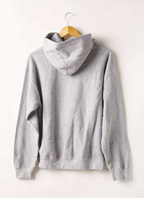 Sweat-shirt à capuche gris GILDAN pour femme