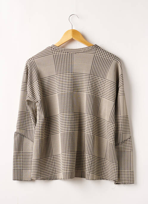 Top beige ZARA pour femme