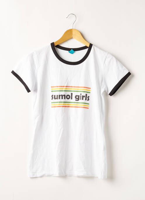 T-shirt blanc SPREAD SHIRT pour femme