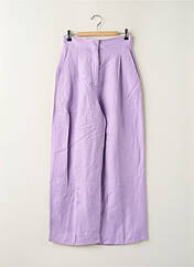 Pantalon large violet SANDRO pour femme seconde vue