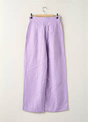 Pantalon large violet SANDRO pour femme seconde vue
