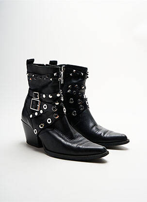 Bottines/Boots noir ZARA pour femme