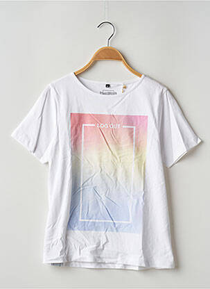 T-shirt blanc CHILLAROUND pour fille