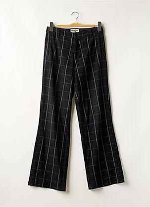 Pantalon droit tissage popeline taille normale noir ESSENTIEL ANTWERP femme