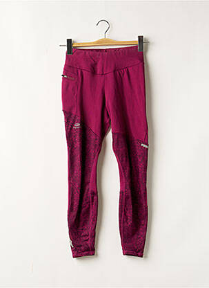 Legging  taille normale rouge KALENJI femme
