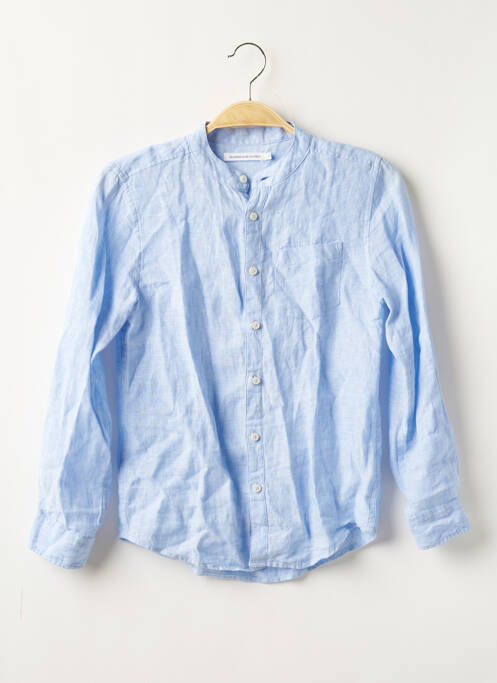 Chemise manches longues bleu MONOPRIX pour enfant