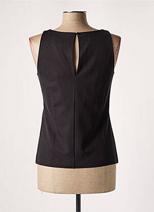 Top stretch sans manche noir ARMANI femme