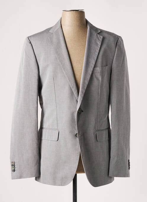 Blazer tissage chiné gris HUGO BOSS homme