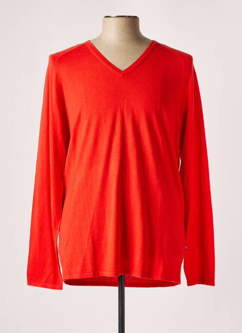 Pull rouge HUGO BOSS pour homme