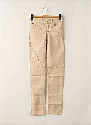 Pantalon slim beige ARMANI femme