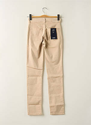 Pantalon slim beige ARMANI femme