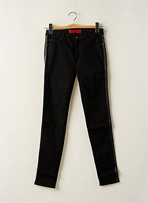 Jeans coupe slim noir HUGO BOSS femme