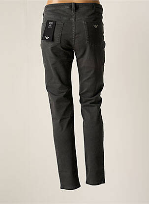 Jeans coupe slim gris EMPORIO ARMANI femme