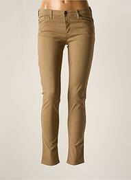 Pantalon slim marron EMPORIO ARMANI femme