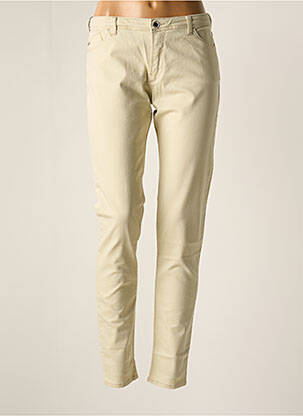 Pantalon slim beige ARMANI femme