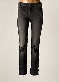 Jeans coupe slim gris MARC CAIN femme