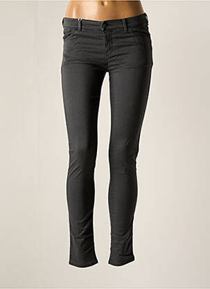 Pantalon slim gris ARMANI femme