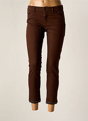 Pantalon 7/8 marron MARC CAIN femme