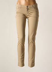 Jeans coupe slim beige EMPORIO ARMANI pour femme seconde vue