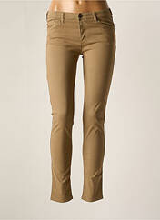 Pantalon slim marron EMPORIO ARMANI pour femme seconde vue