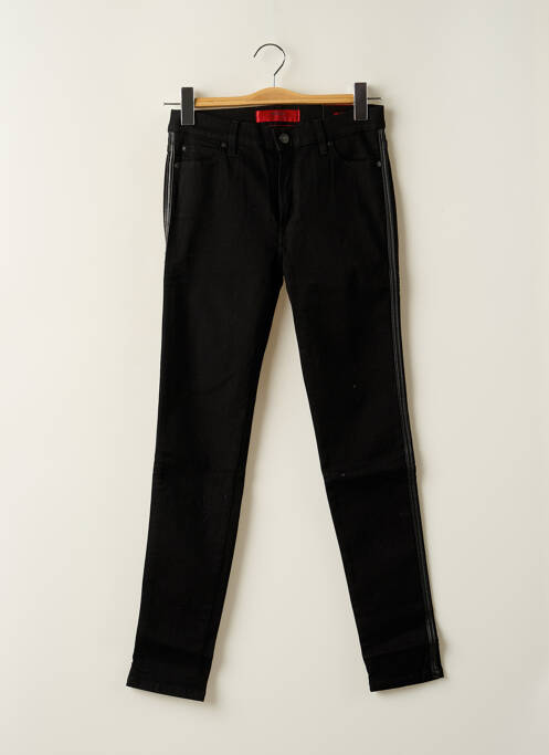 Jeans coupe slim noir HUGO BOSS femme