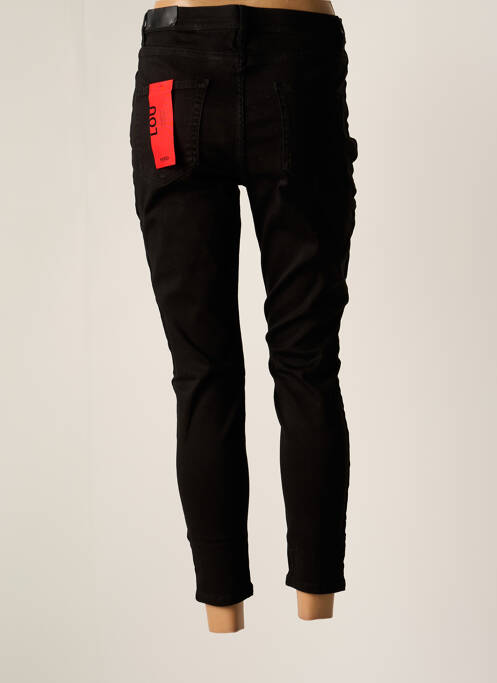Jeans coupe slim noir HUGO BOSS femme