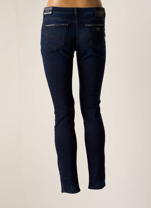 Jeans coupe slim bleu ARMANI pour femme
