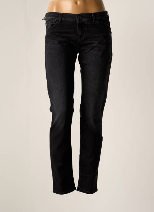 Jeans coupe slim noir ARMANI pour femme