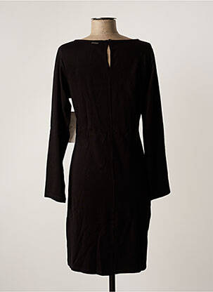 Robe mi-longue manches longues manches longues noir AGATHE & LOUISE femme