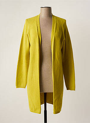 Gilet manches longues stretch vert L'ATELIER D'ANNA femme