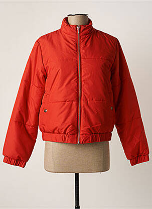 Doudoune poches sans capuche orange AGATHE & LOUISE femme