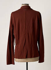 Blazer marron AGATHE & LOUISE pour femme seconde vue