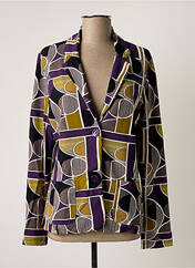 Blazer violet AGATHE & LOUISE pour femme seconde vue