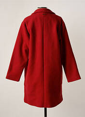 Manteau long rouge AGATHE & LOUISE pour femme seconde vue