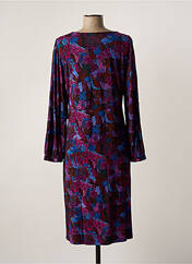 Robe courte violet AGATHE & LOUISE pour femme seconde vue