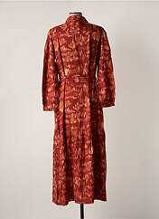 Robe longue marron AGATHE & LOUISE pour femme seconde vue