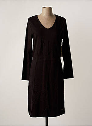 Robe mi-longue noir AGATHE & LOUISE pour femme