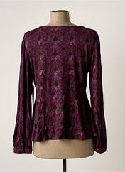 T-shirt violet AGATHE & LOUISE pour femme seconde vue