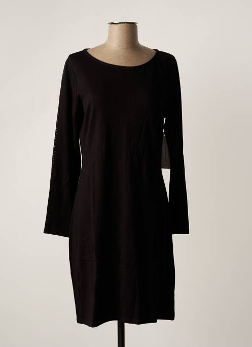 Robe mi-longue noir AGATHE & LOUISE pour femme