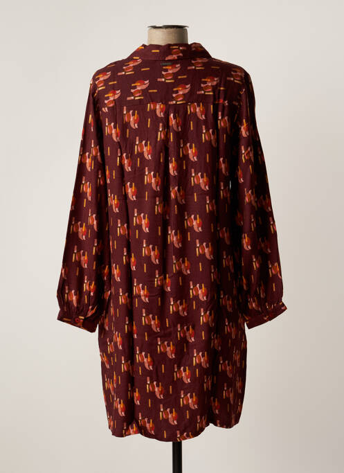 Robe mi-longue orange AGATHE & LOUISE pour femme