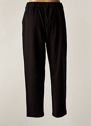 Pantalon slim taille élastique taille normale noir AGATHE & LOUISE femme