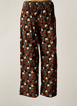 Pantalon large poches taille normale vert AGATHE & LOUISE femme
