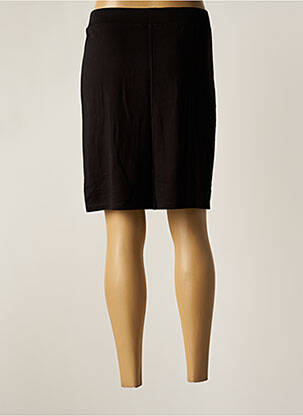 Jupe mi-longue stretch noir AGATHE & LOUISE femme
