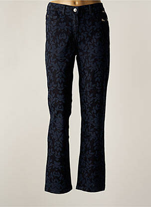 Pantalon slim bleu AGATHE & LOUISE pour femme